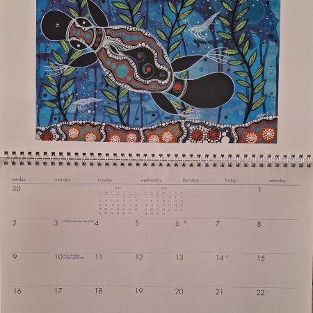 2024 Melanie Hava Hanging calendar